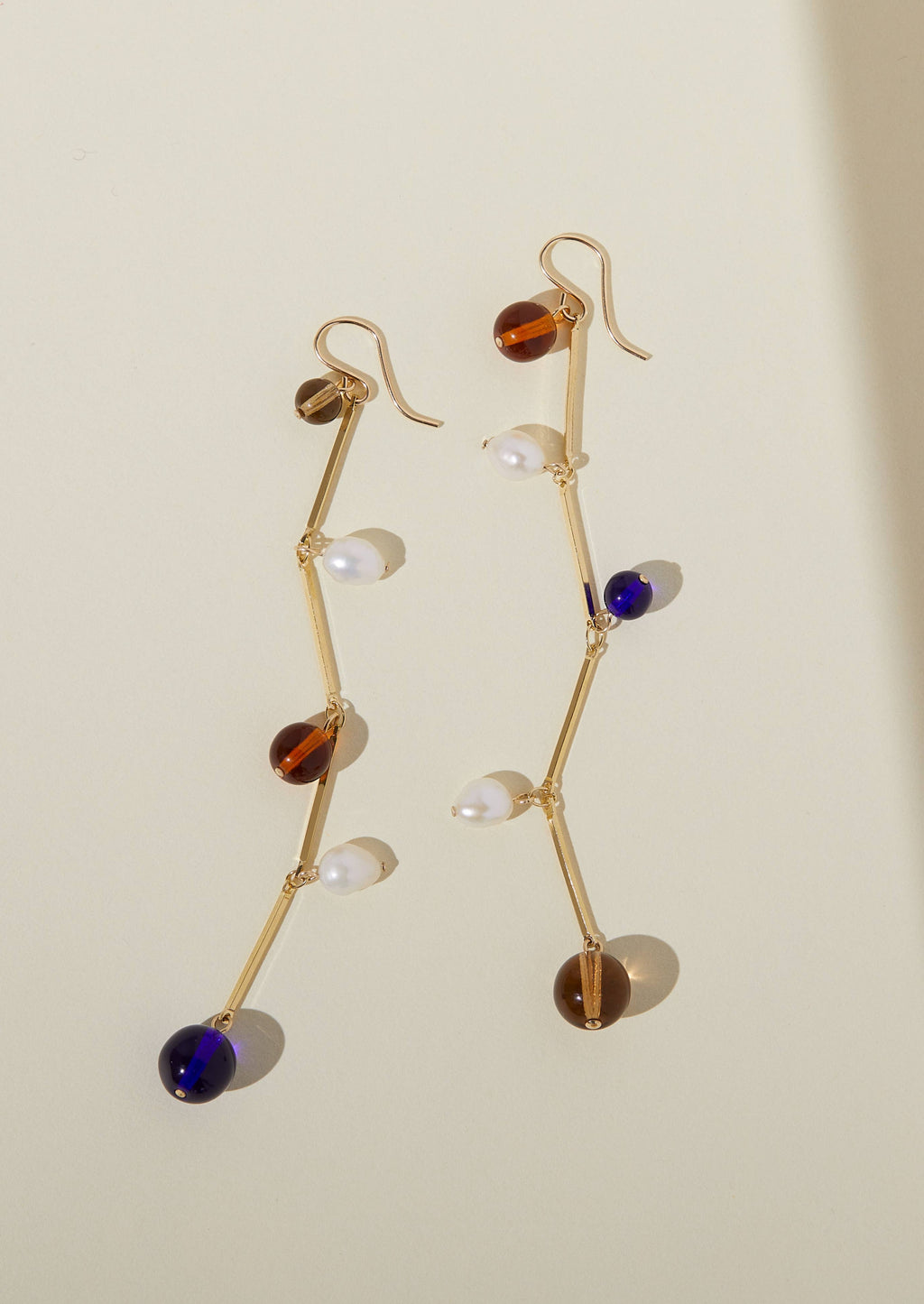 Lindsay Lewis | Fête Earrings - 4" |  Blue | Jewelry | Les Sol | Minneapolis Boutique 
