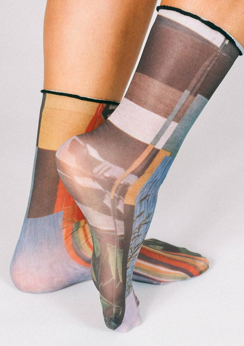 Paper Nylon Ankle by Rosie Barker