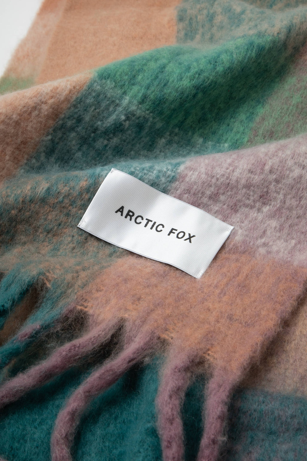 Arctic Fox & Co. The Reykjavik Scarf Yellow Check