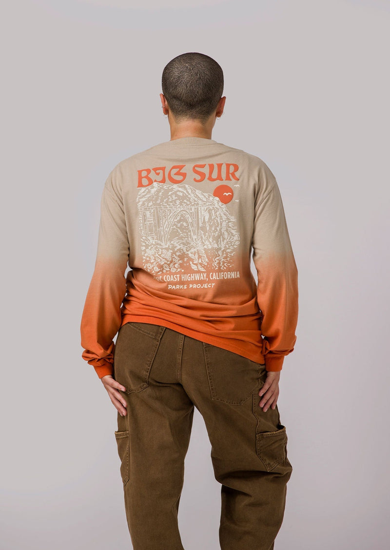 Parks Project | Big Sur Ombre Puff Print Long Sleeve Tee | Les Sol | Minneapolis Boutique