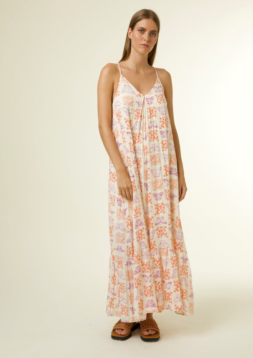 FRNCH | Anais Dress | Butterfly Floral Print |  Les Sol | Minneapolis Boutique
