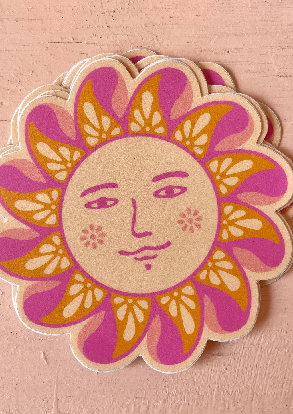 Nina Dani Happy Sun Sticker | Les Sol | Minneapolis 