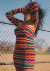 The Wolf Gang | Greta Knit Mini Dress | Flamenco | Les Sol | Minneapolis Boutique