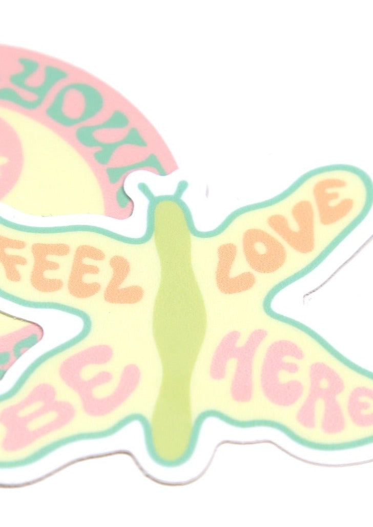 Nina Dani Feel Love Butterfly Sticker | Les Sol | Minneapolis 