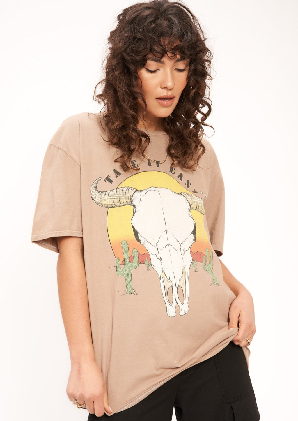 Project Social T | Take It Easy Graphic Tee | Sepia | Les Sol | Minneapolis