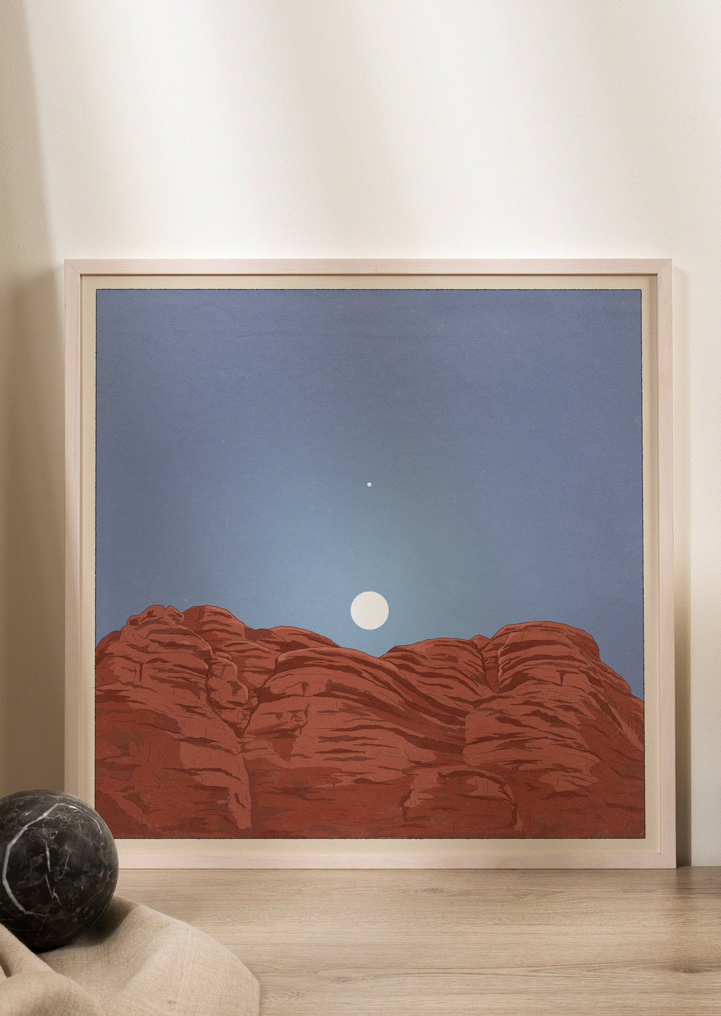 Cai & Jo | Valley of the Moon Print | Home Decor | Les Sol