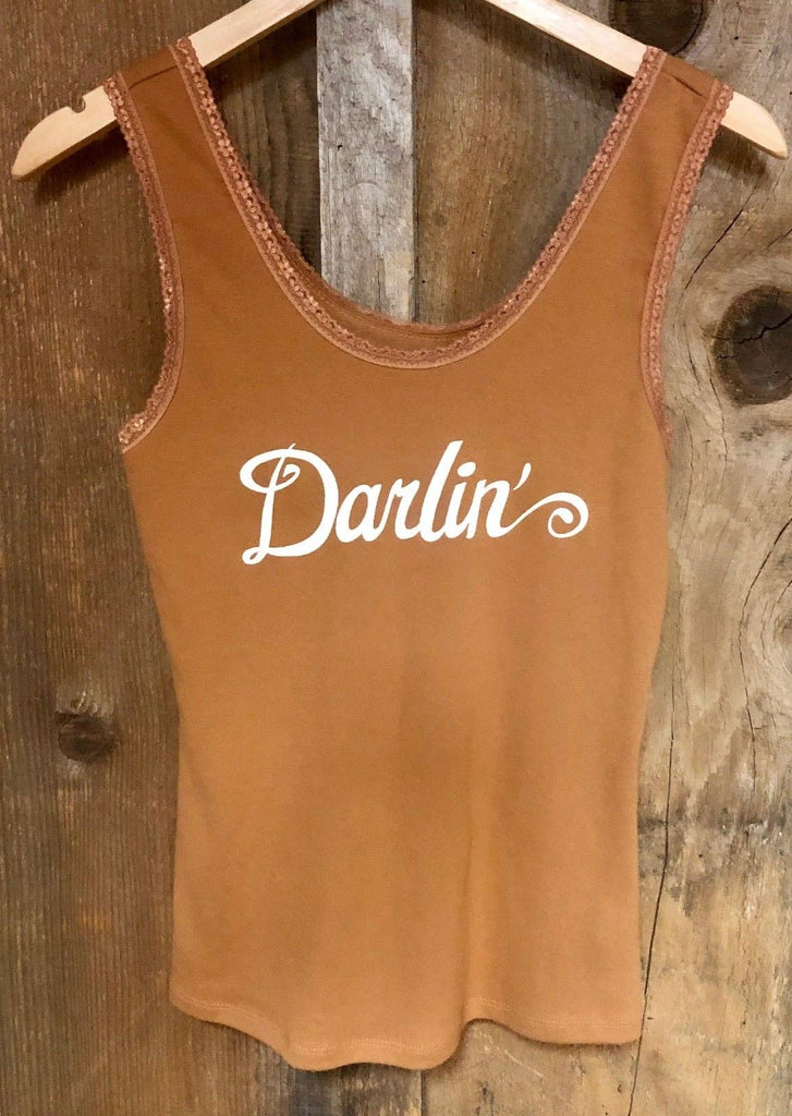 Bandit Brand | Darlin Lace Tank | Cognac | Les Sol | Minneapolis