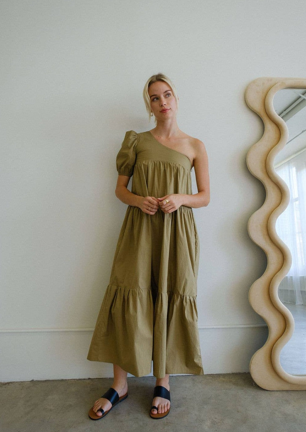 Things Between | Caroline Dress | Khaki | Les Sol | Minneapolis Boutique