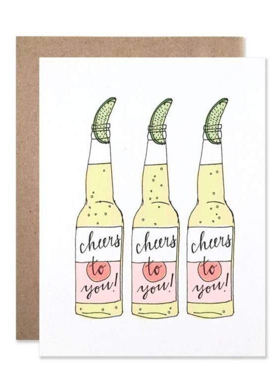 Cheers Beer Card - Les Sól