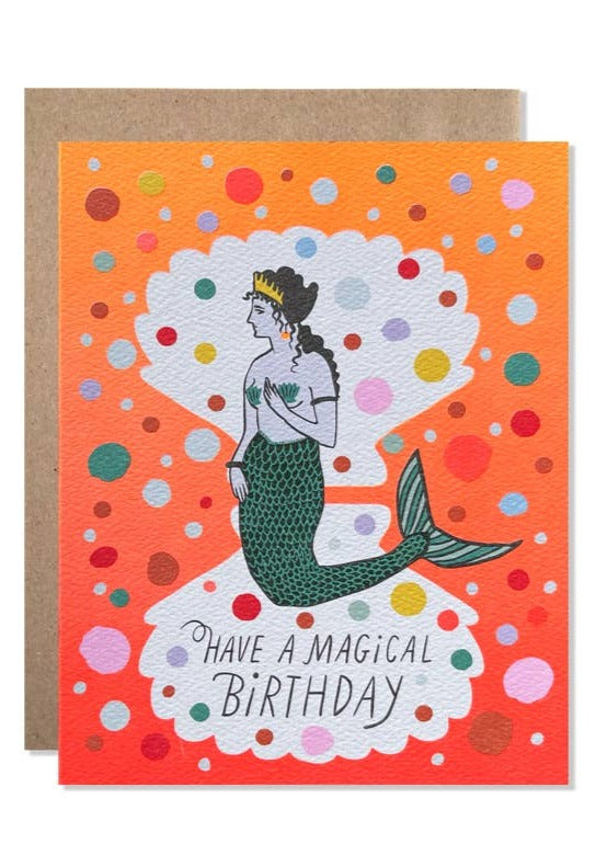 Hartland Cards | Magical Birthday Mermaid Card | Les Sol | Minneapolis Boutique