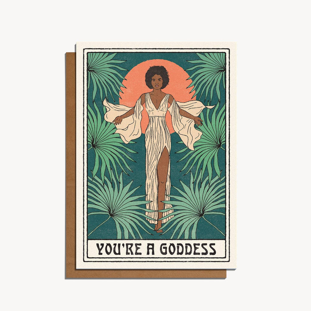 You're a Goddess Card - Les Sól