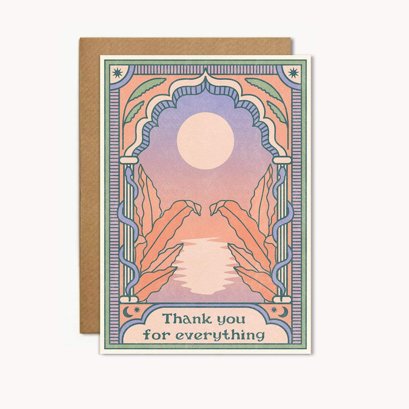 cai & jo - Thank you for everything Card - Les Sól