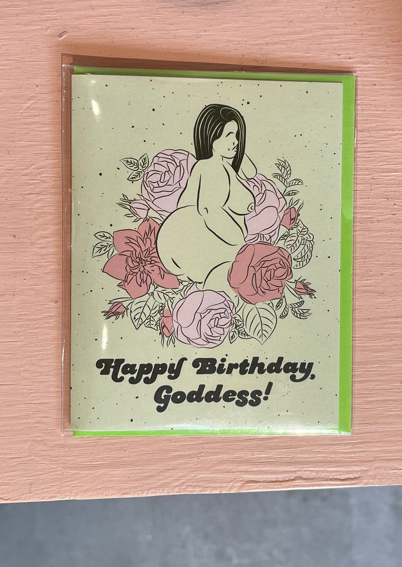 Birthday Goddess Card - Les Sól