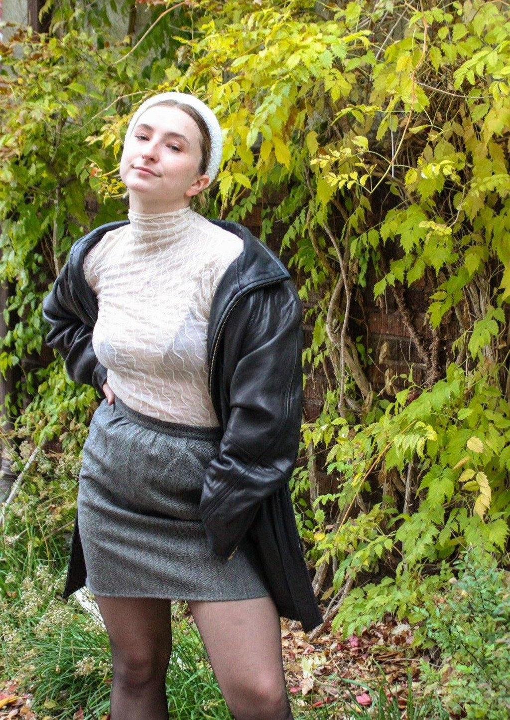 Herringbone Vintage Skirt - Les Sól
