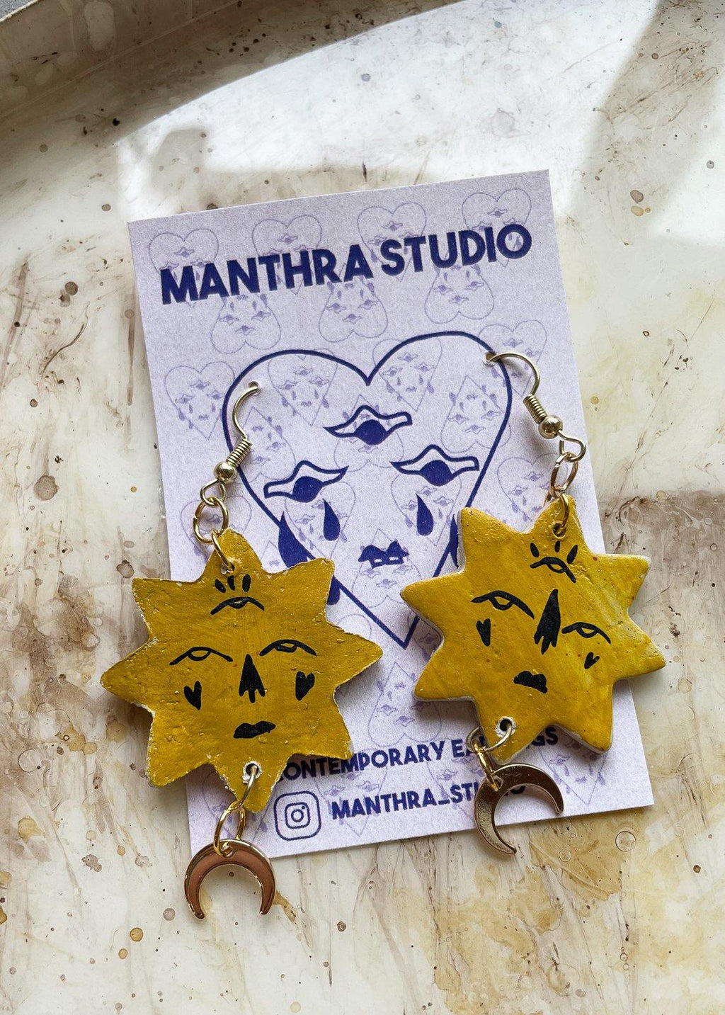 Manthra Studio Sun Ray Earrings - Les Sól